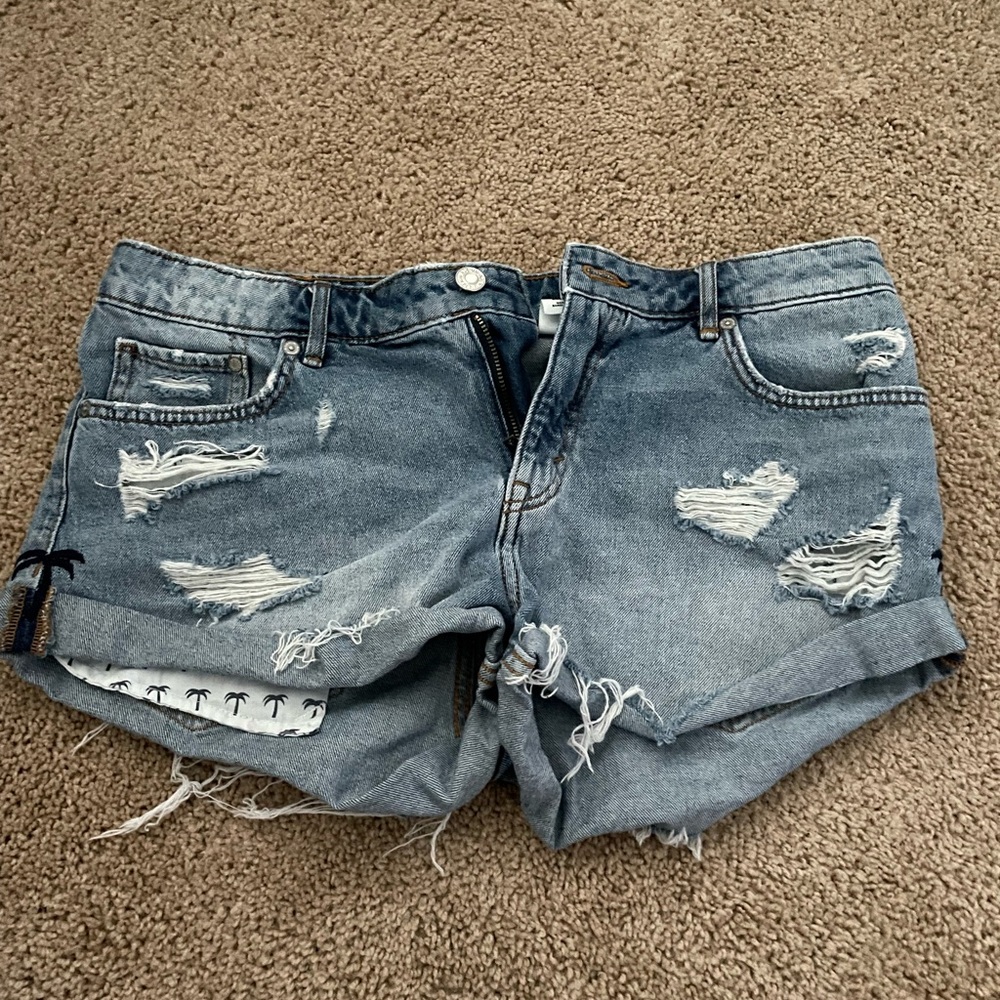 Jean shorts!